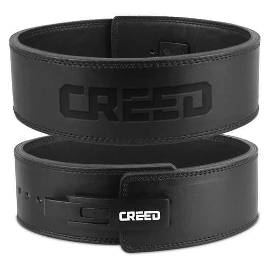 13mm Premium Weightlifting Lever Belt - Black