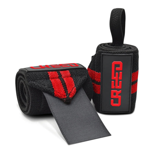 Wrist Wraps - Red Stripes